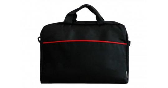 Сумка для ноутбука Defender, Lite, 15,6", полиэстер, с карманом, с ремешком, цвет: чёрный